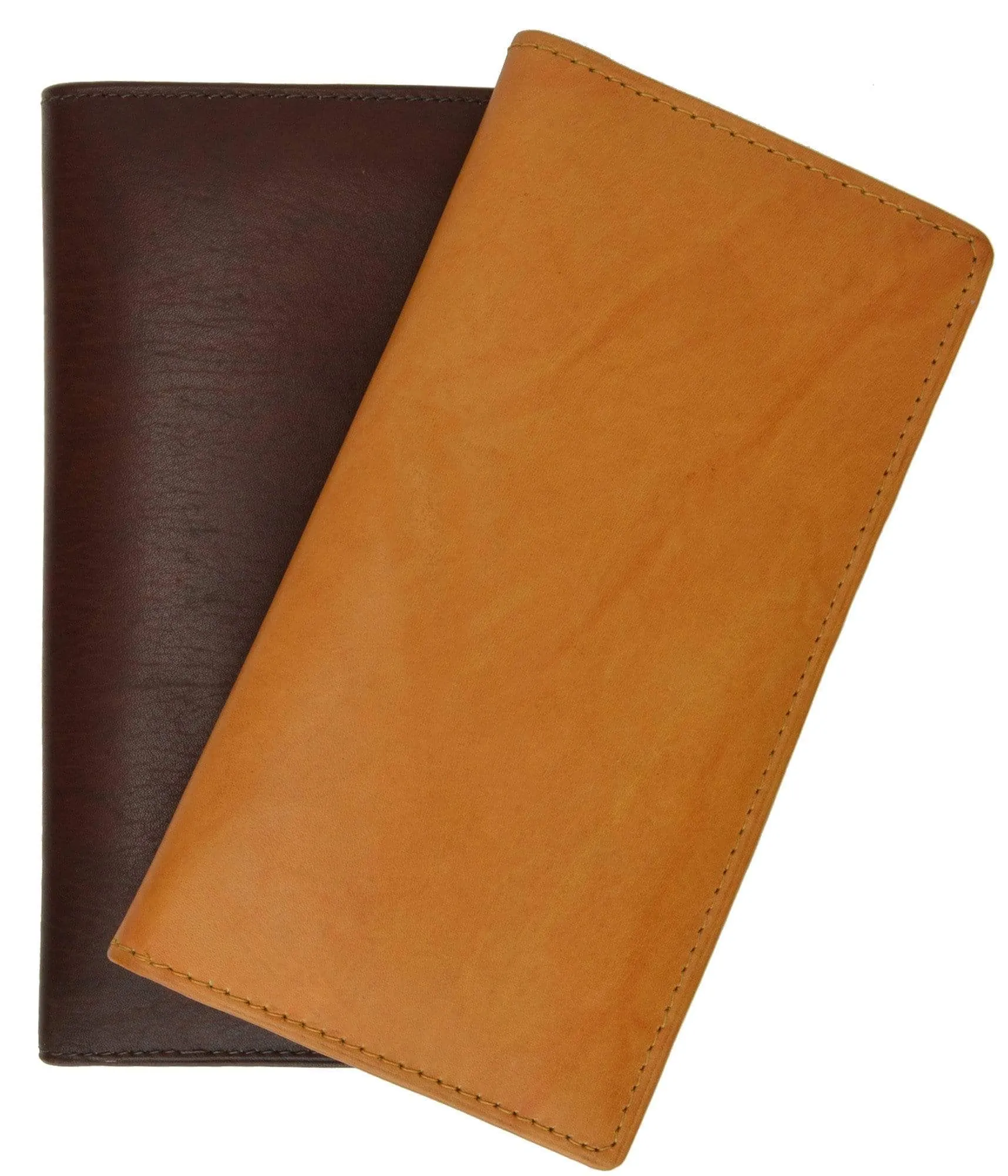 Leather Checkbook Holder Credit Card ID Organizer 953 CF (C)
