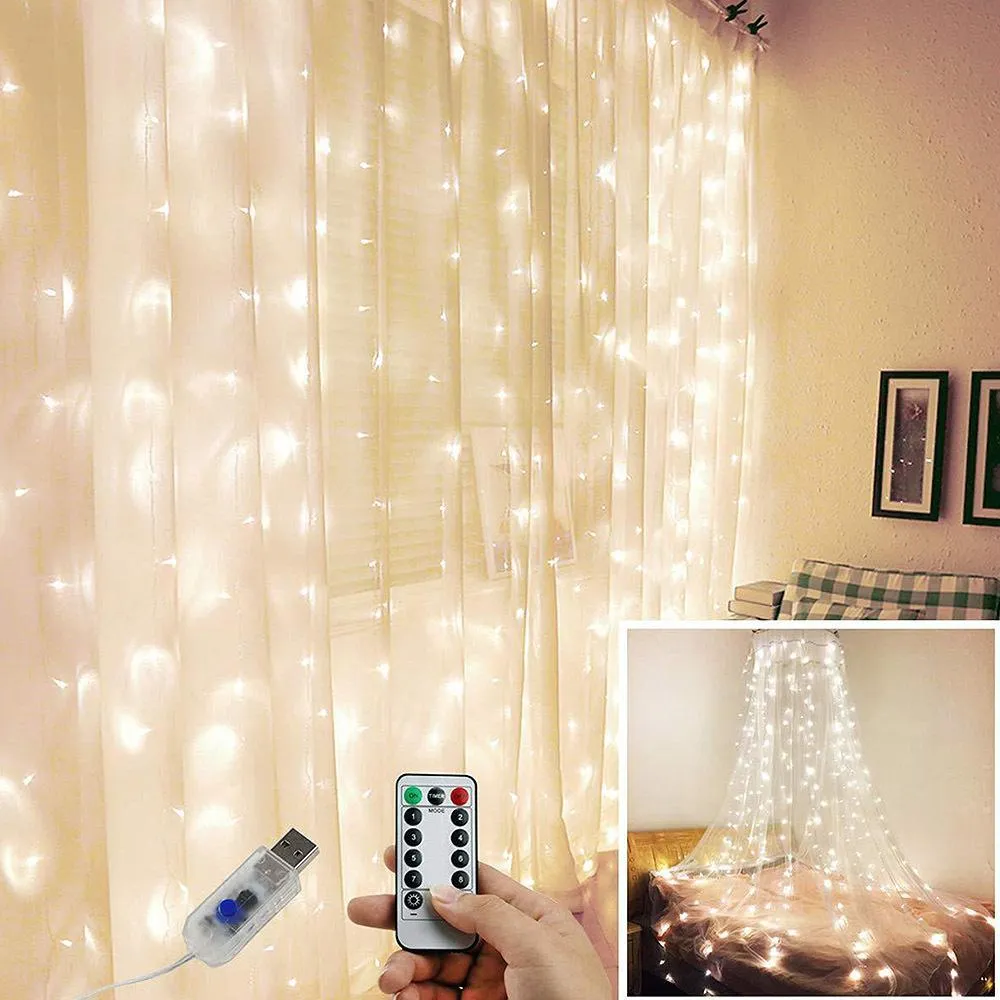 LED String Lights with Remote Controller