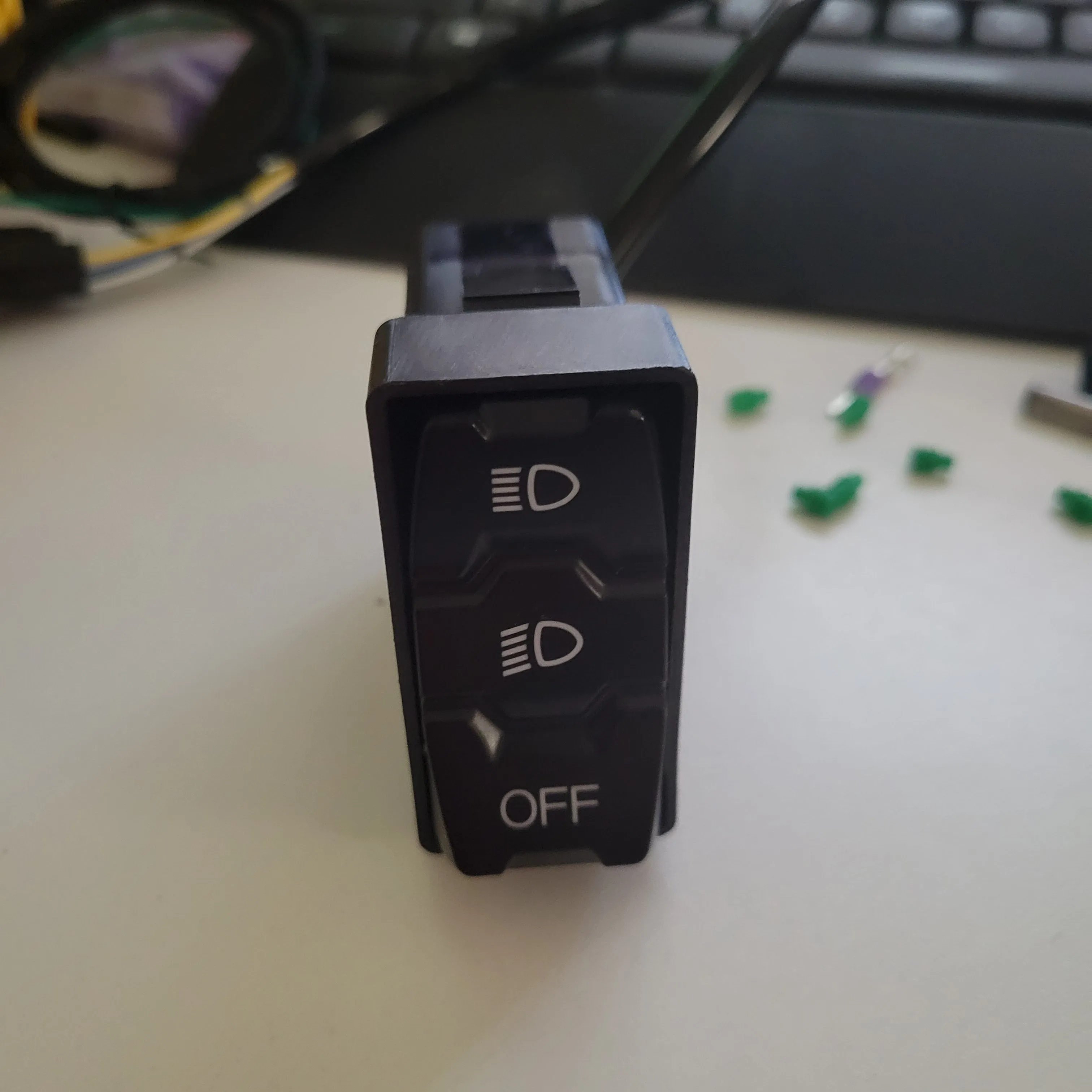 Lighted Headlight Switch Retrofit for Honda Pioneer 1000 - Plug-n-Play