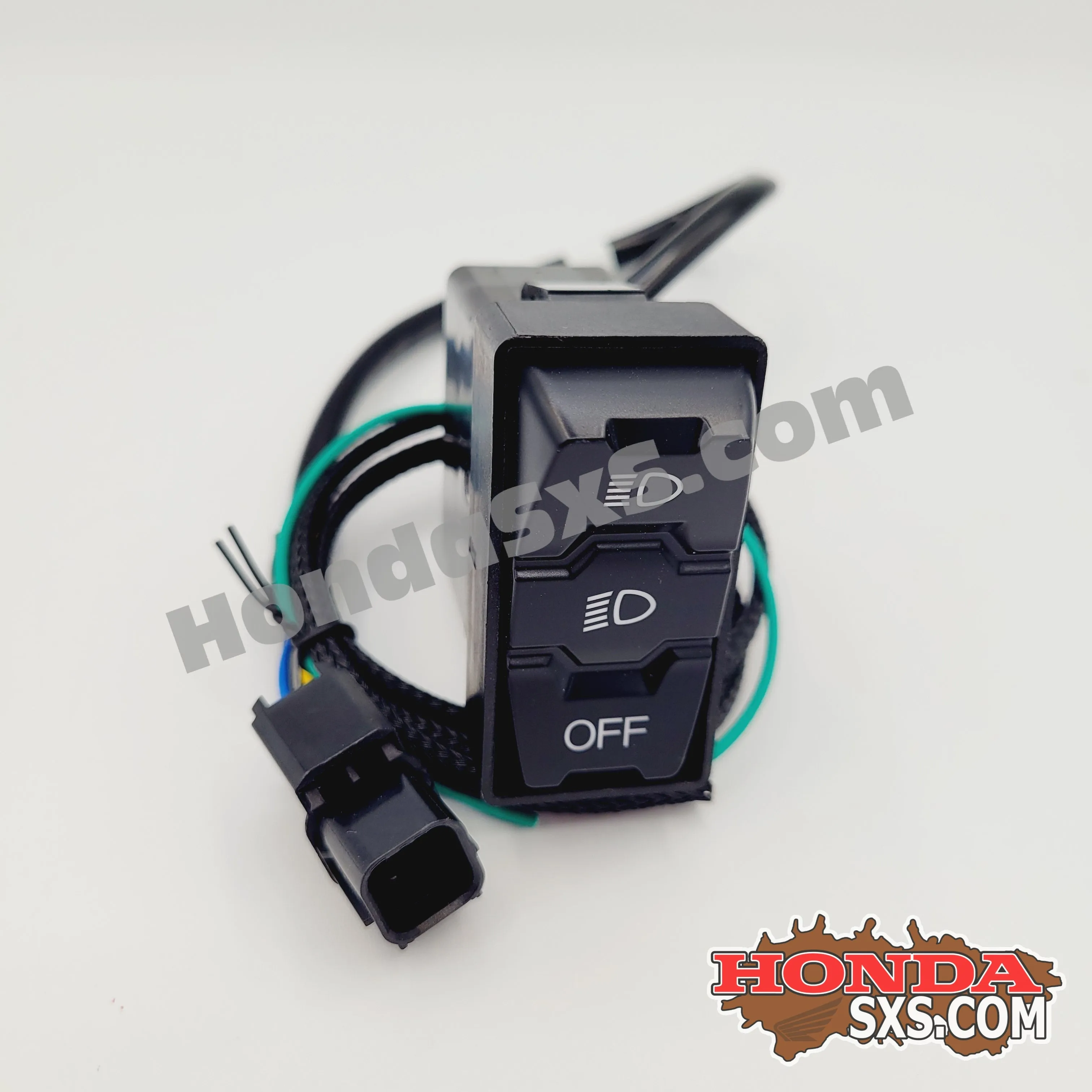 Lighted Headlight Switch Retrofit for Honda Pioneer 1000 - Plug-n-Play