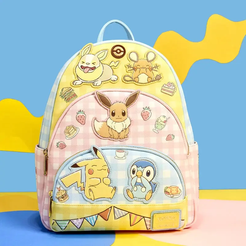 Loungefly Pokémon Café Triple Pocket Mini Backpack