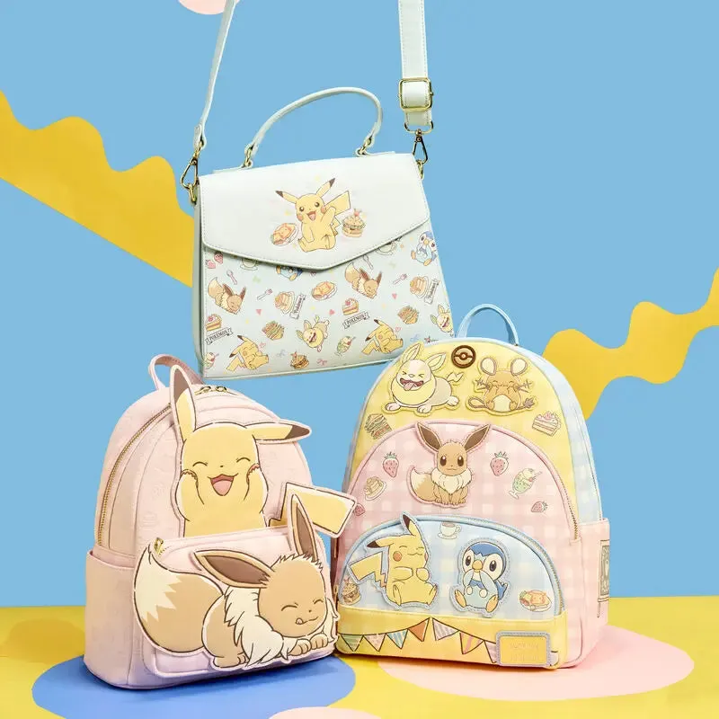 Loungefly Pokémon Café Triple Pocket Mini Backpack