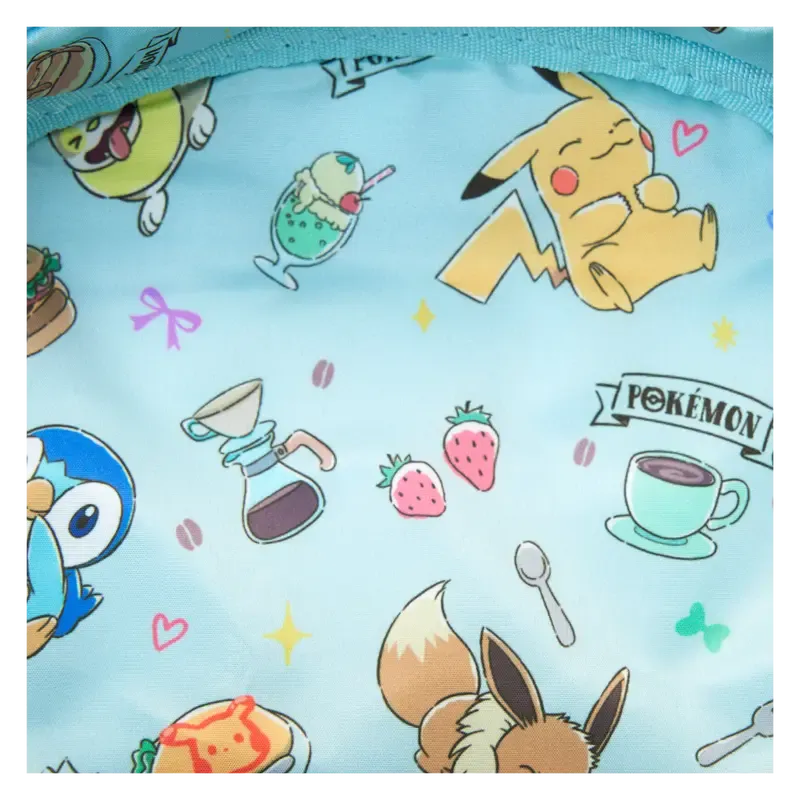 Loungefly Pokémon Café Triple Pocket Mini Backpack