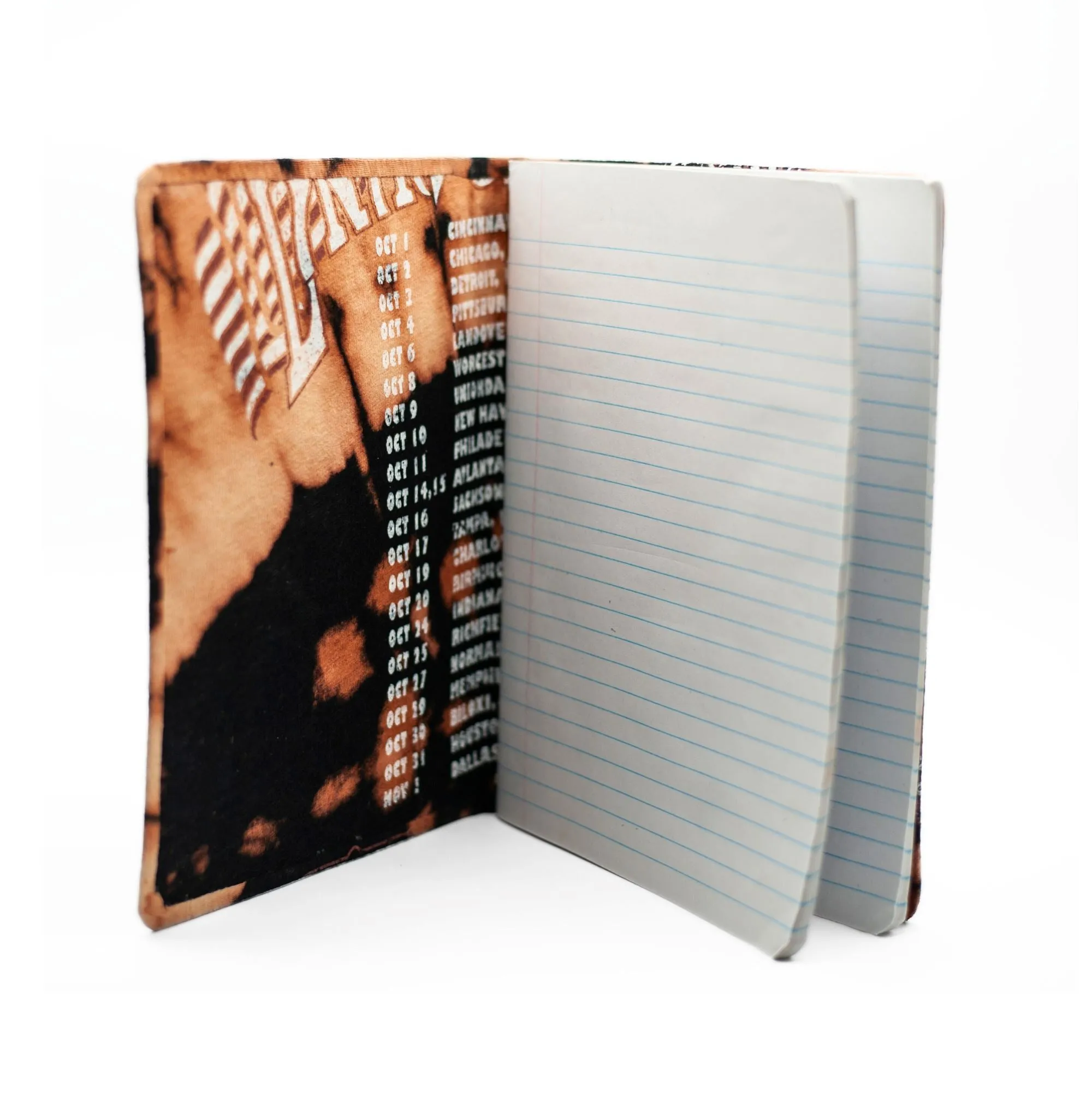 Lynyrd Skynyrd Upcycled Notebook