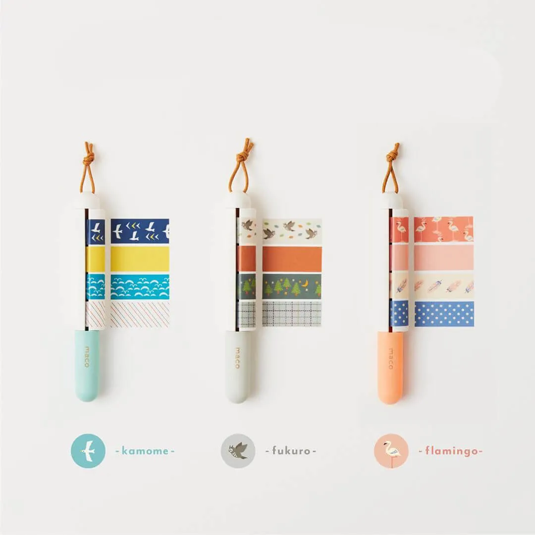 maco Washi Tape Holder   Washi Tape Set (limited edition)