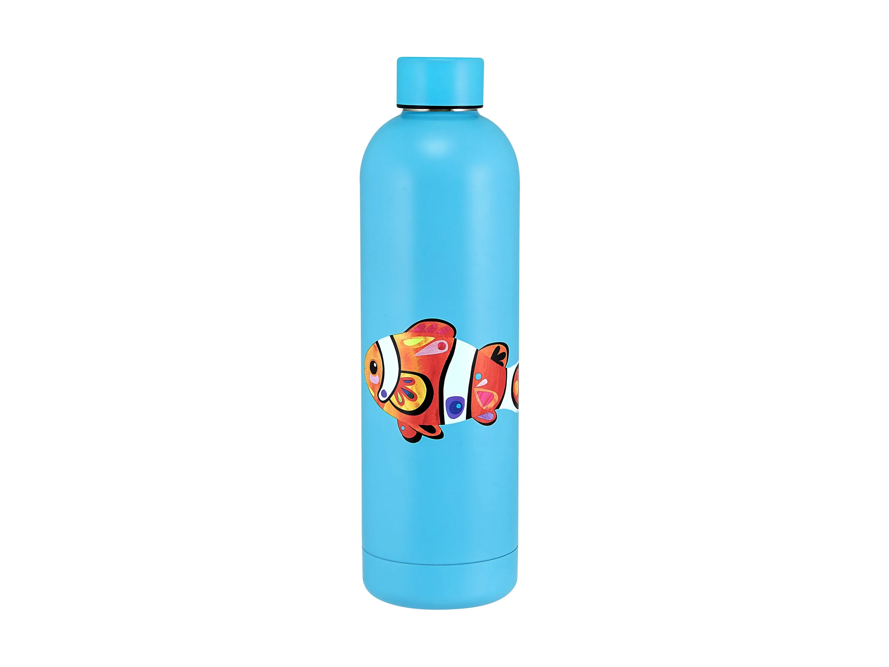 Maxwell & Williams Pete Cromer Ozzie Ocean Double Wall Insulated Bottle 750ml - Clown Fish