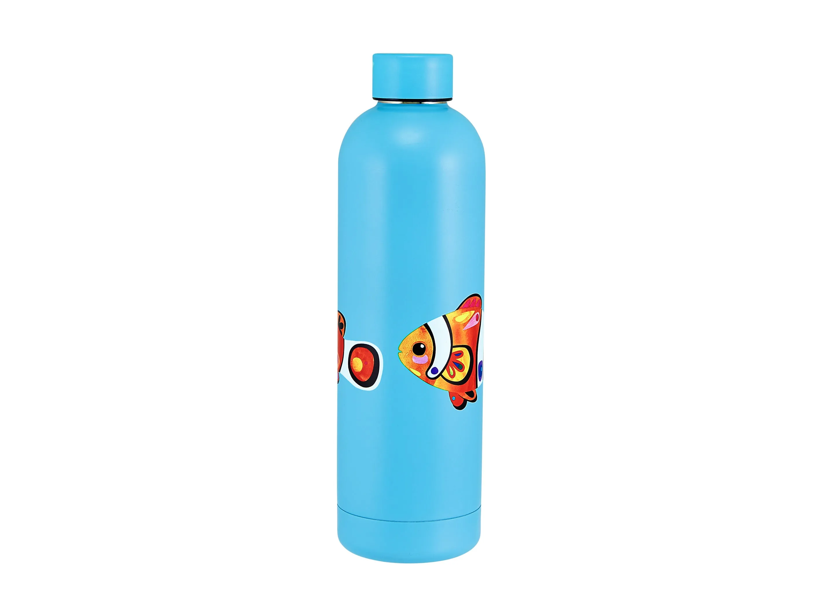 Maxwell & Williams Pete Cromer Ozzie Ocean Double Wall Insulated Bottle 750ml - Clown Fish