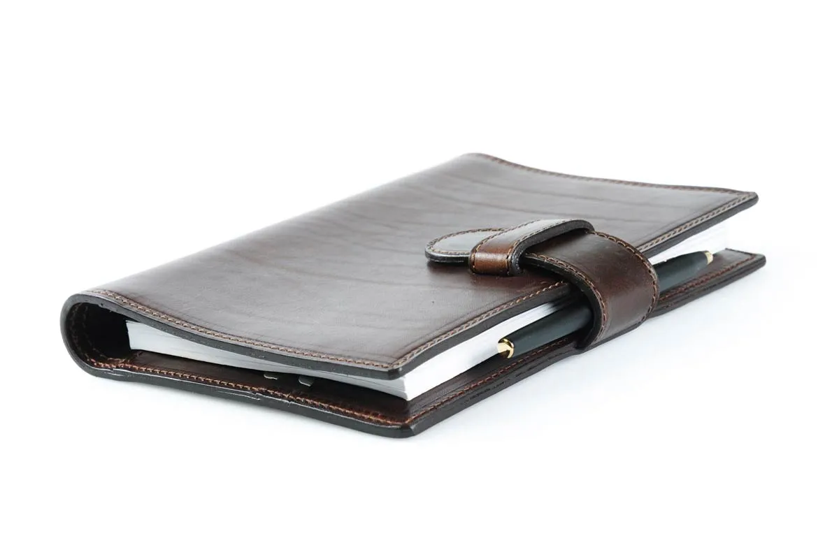 Medium Vachetta Strap Padfolio - Walnut