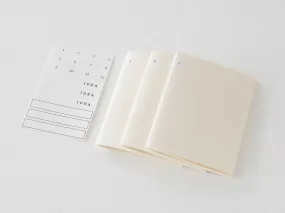 Midori  MD Notebook Light A4 Blank 3-pack