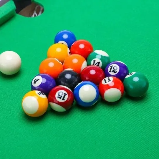 Mini Pool-Billiard Table Miniature Pool Desk Set