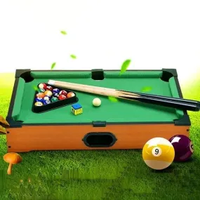 Mini Pool-Billiard Table Miniature Pool Desk Set