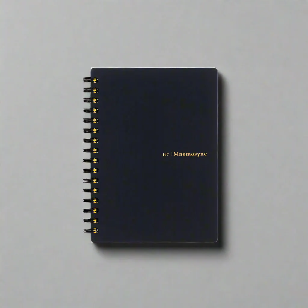 Mnemosyne 197 Basic Memo Pad Ruled with Checkboxes A6