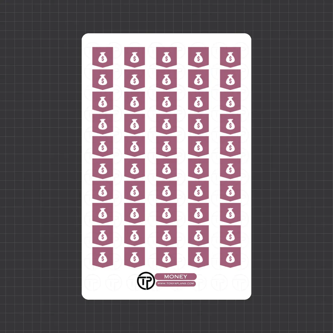Money - Planner Stickers