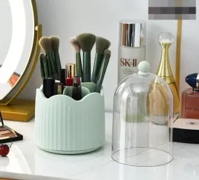 Multi Purpose Holder Transparent Dustproof Visible 360° Rotatable-Random Color-1 PC-BY APT