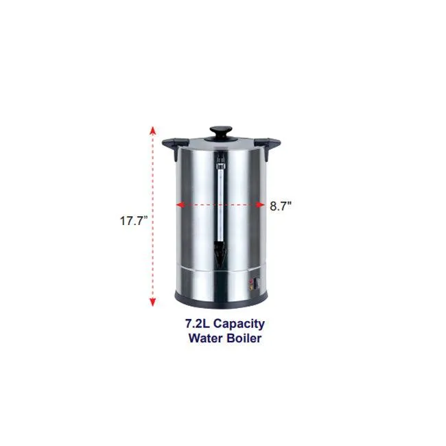 Nella 7.2 Litre Stainless Steel Hot Water Dispenser - 43463