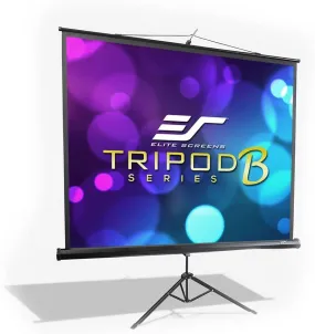 New in box! Elite Screens Tripod B Series, 60" Viewing, 85-Inch Horizontal  1:1, Lightweight Portable Pull Up Projector Projection Screen, T85SB! Retails $138 