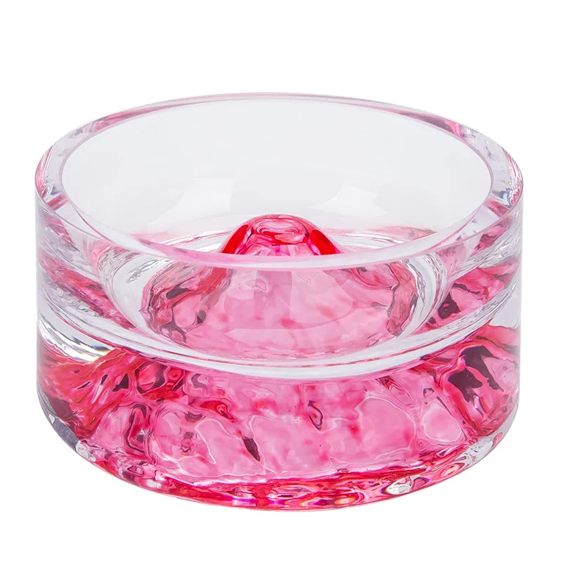 Niteangel Hamster Feeding & Water Bowls - Small Animal Glass Drinking Bowls for Dwarf Syrian Hamsters Gerbils Mice Rats or Other Similar-Sized Small Pets
