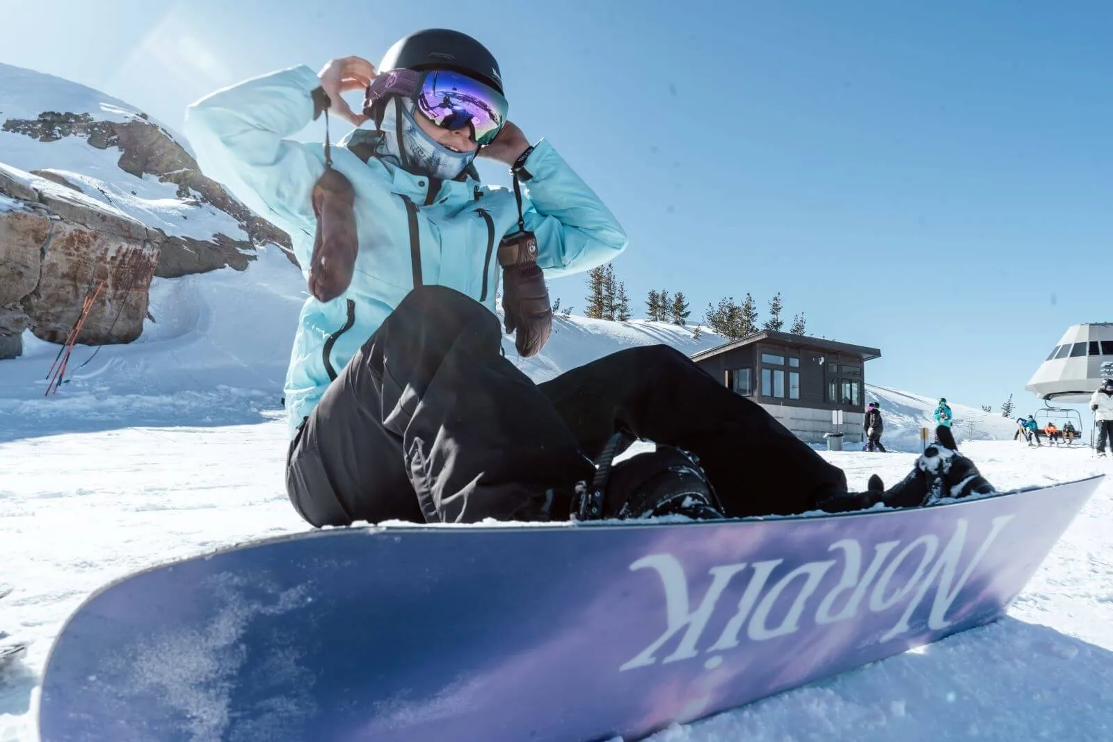 Nordik Premium High-Performance Aurora Snowboard 148cm for Women