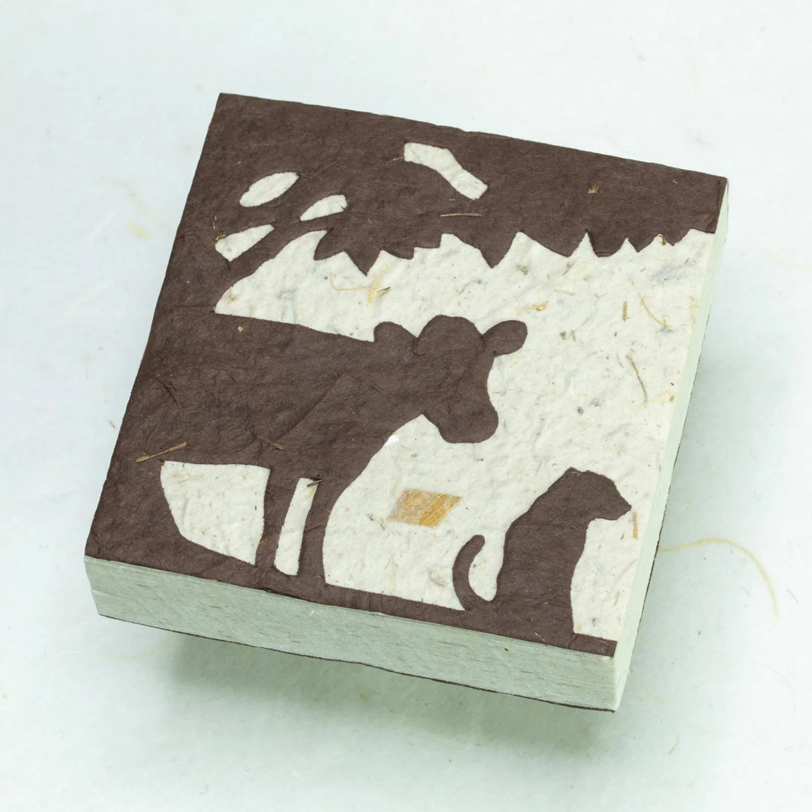 On The Farm - Cow & Dog - Bark - Twine Eco-friendly Journal and Scratch Pad Set