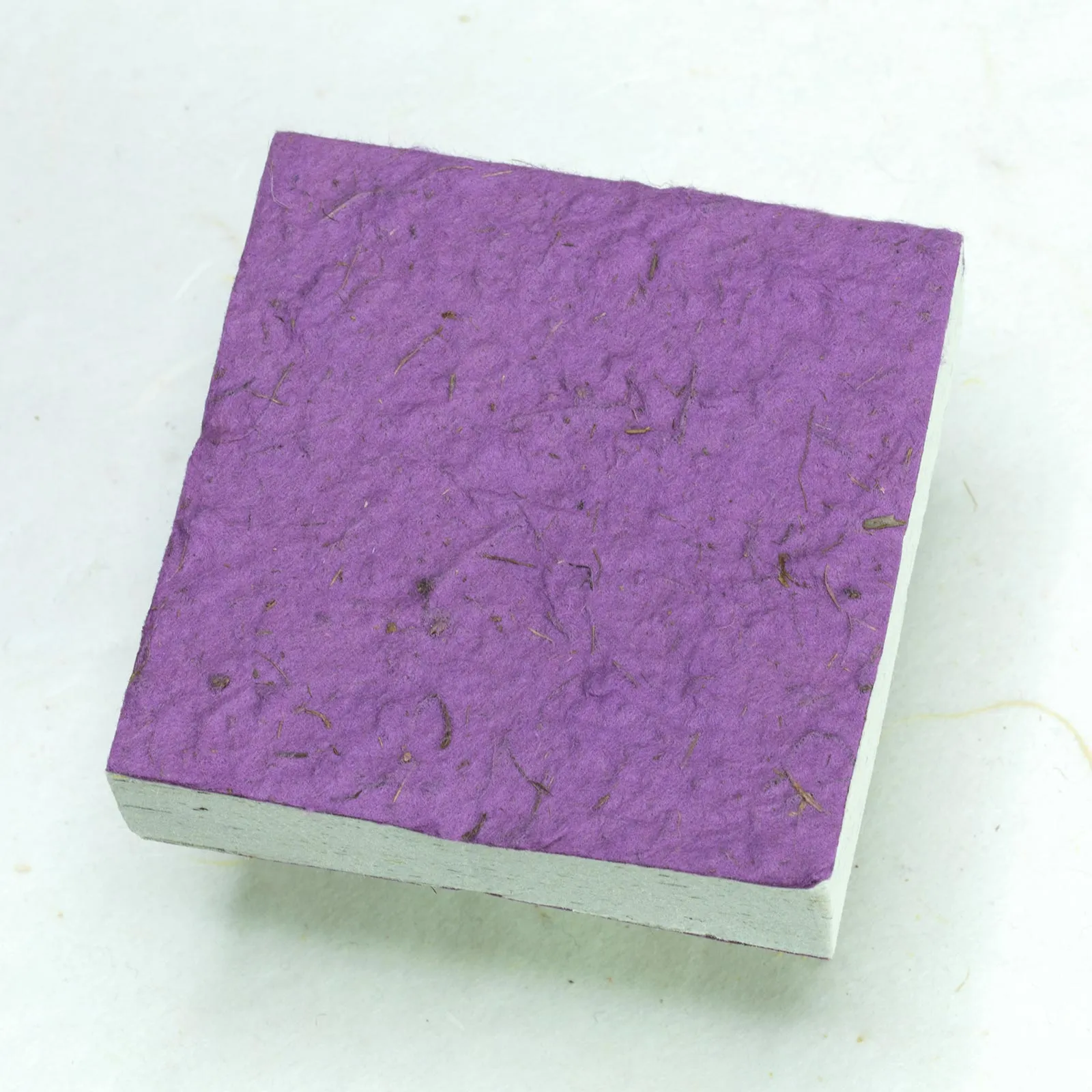 On The Farm - Horse & Cat - Purple - Twine Eco-friendly Journal and Scratch Pad