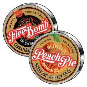 Peach Pie Moonshine & FireBomb Combo