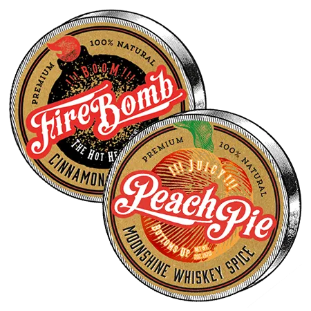 Peach Pie Moonshine & FireBomb Combo