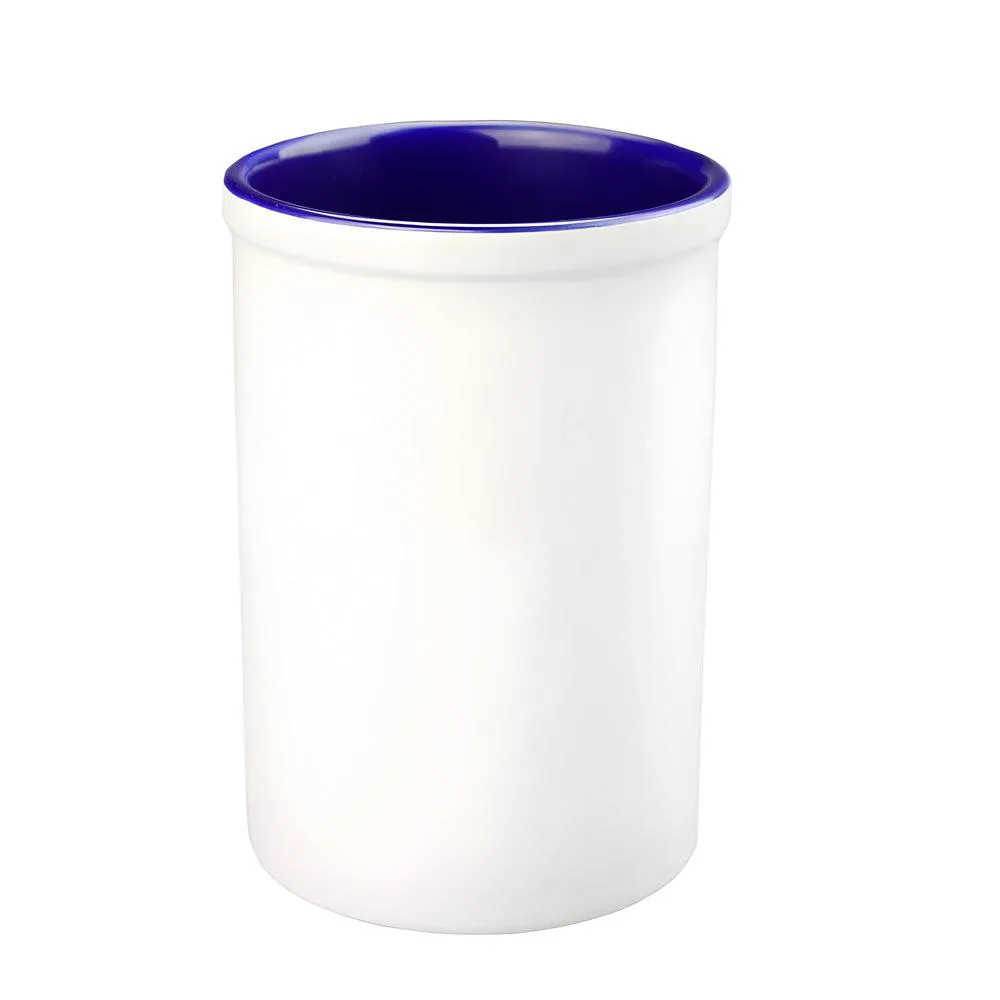 Pen Pots - Ceramic - 15oz Pencil Holder - Dark Blue