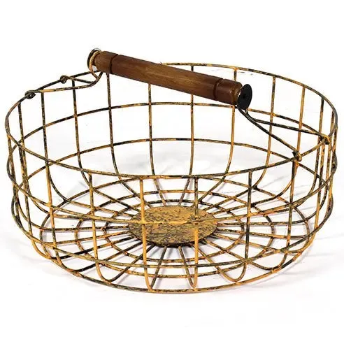 Persian yellow metal basket