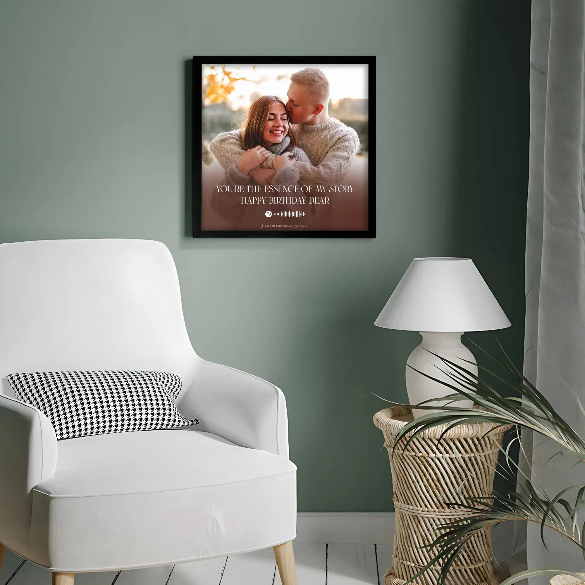 Personalised Spotify Music Plaque - Modern Style