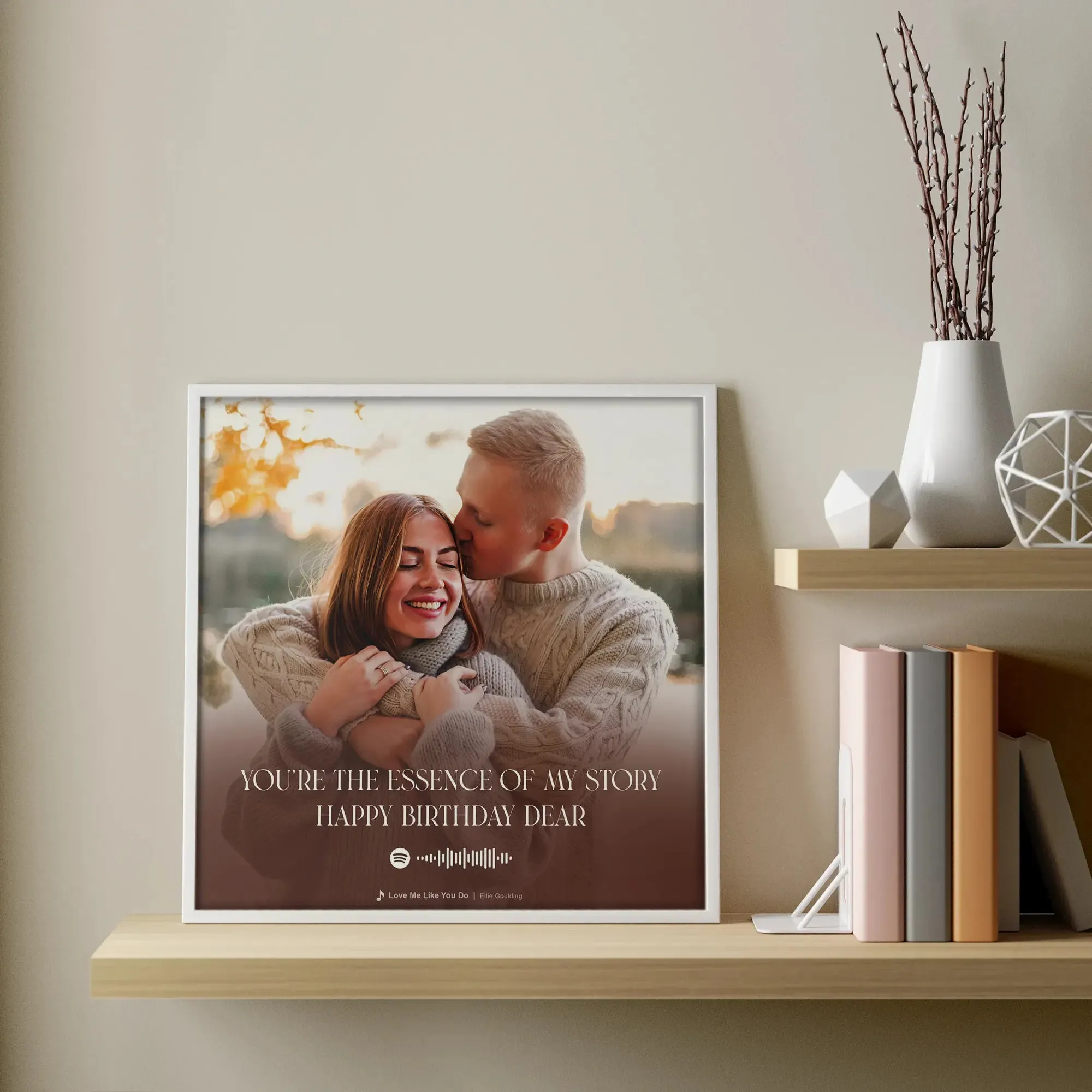 Personalised Spotify Music Plaque - Modern Style