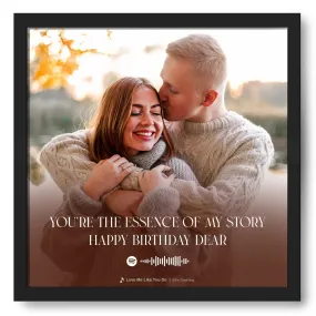 Personalised Spotify Music Plaque - Modern Style
