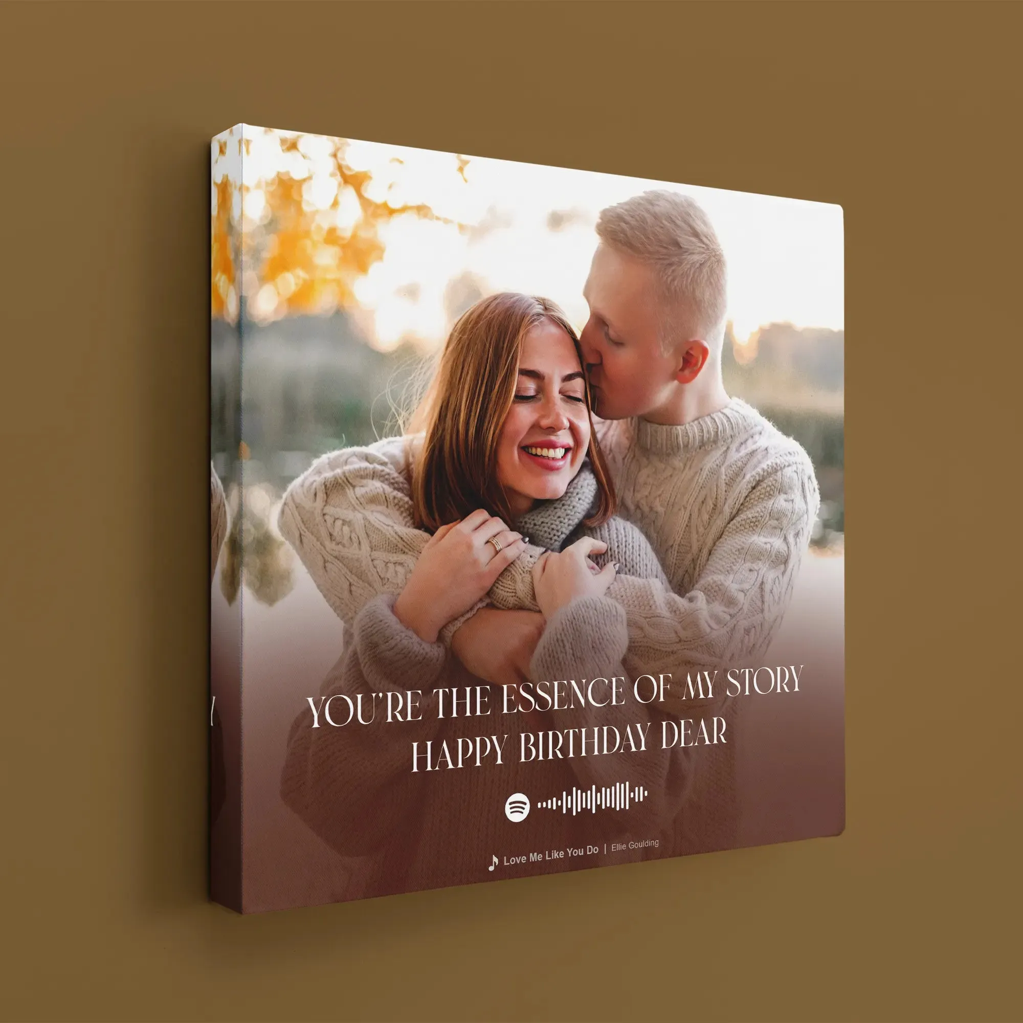 Personalised Spotify Music Plaque - Modern Style