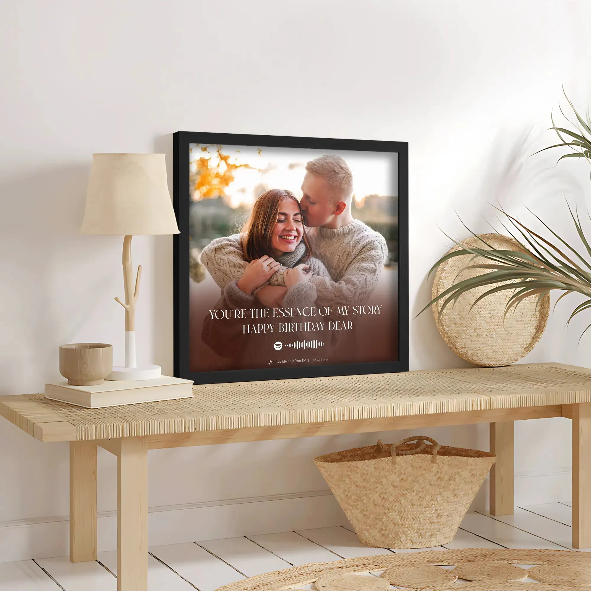 Personalised Spotify Music Plaque - Modern Style