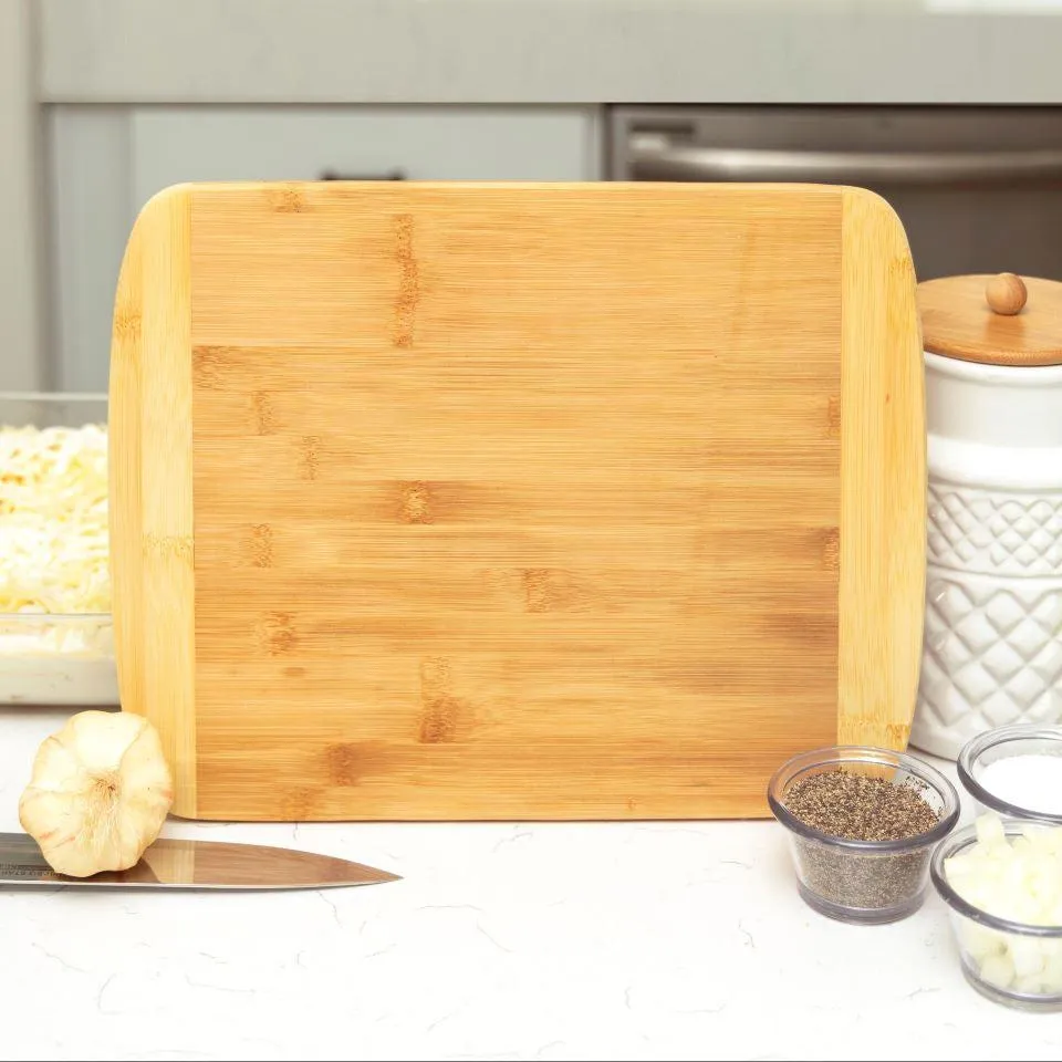 Personalized Holiday Bamboo Cutting Boards - Rounded Edge