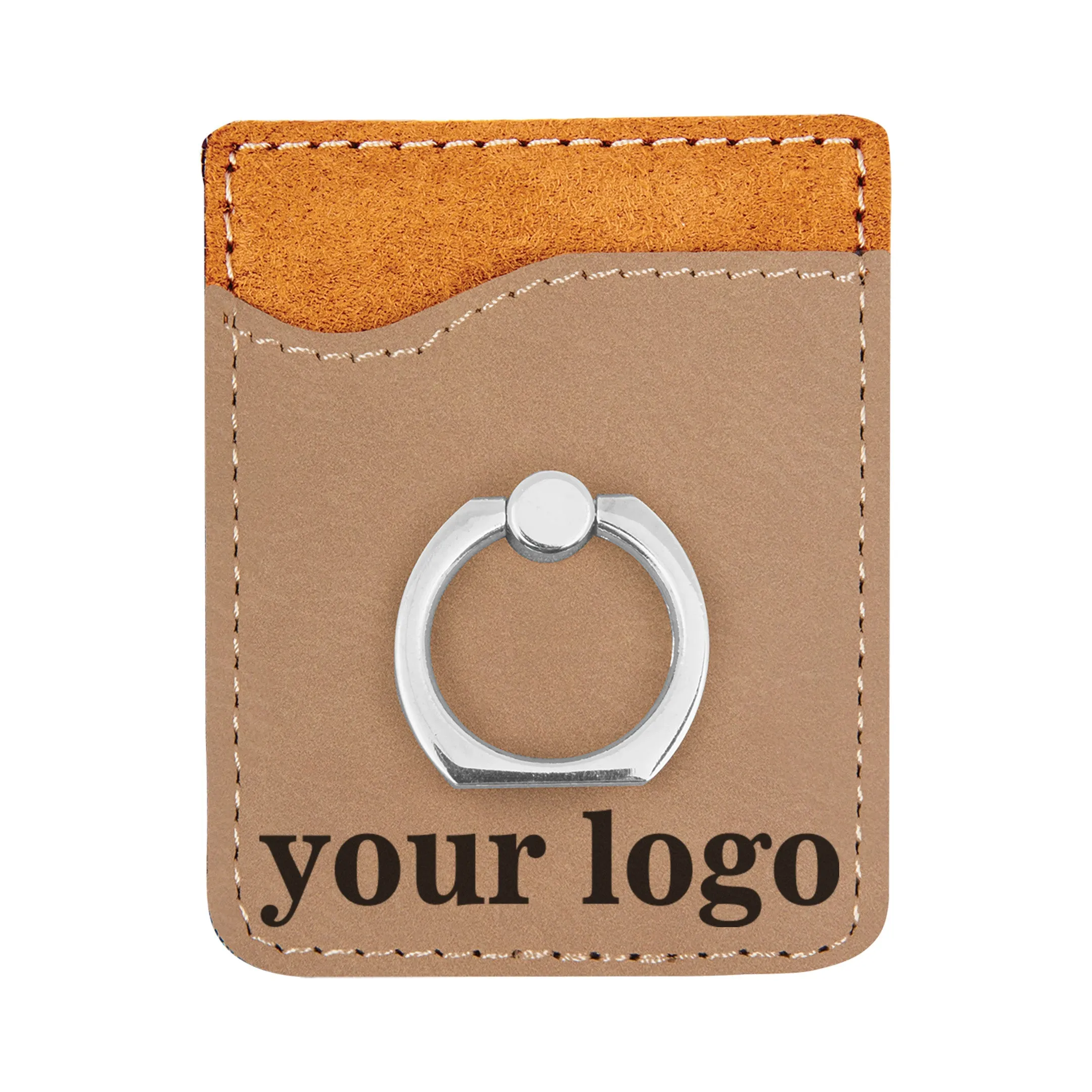 Personalized Logo Phone Wallet, Custom Engraved Phone Wallet, Cell Phone Wallet with Stand, Credit Card Holder, Phone Pocket, Card Caddy, iPhone Wallet Case, Card Holder, Cell Phone Card