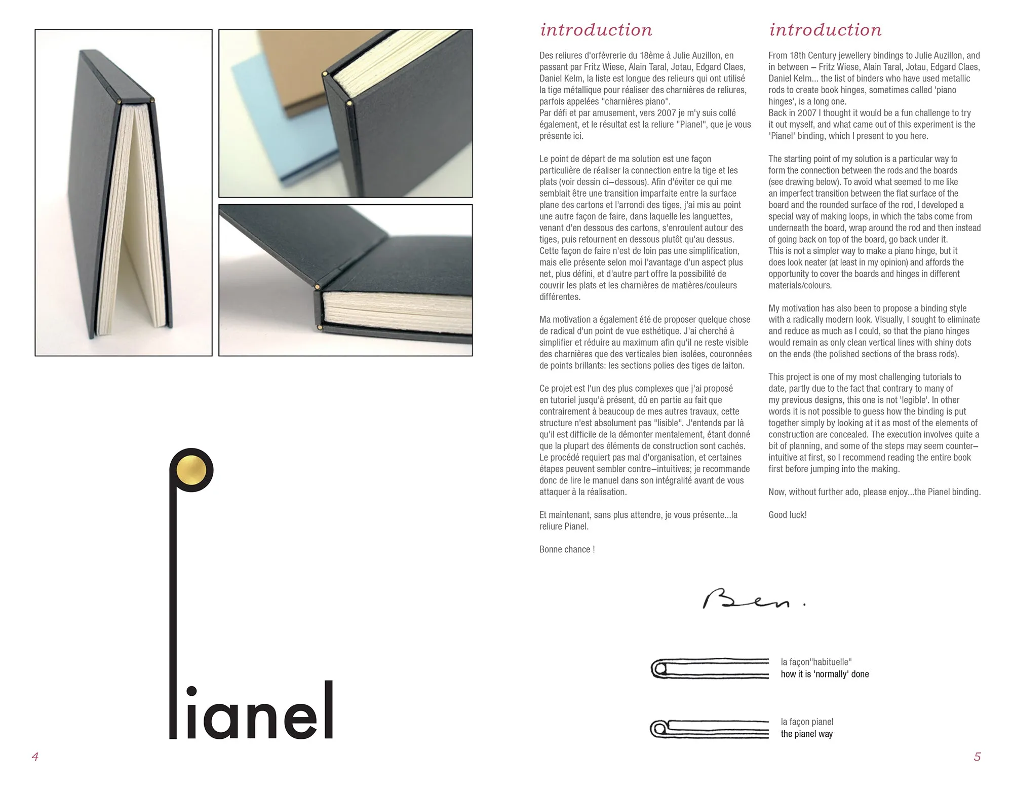 Pianel binding tutorial kit | PRE-ORDER NOW