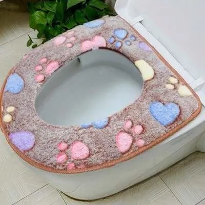 Plush Toilet Cover Just For You