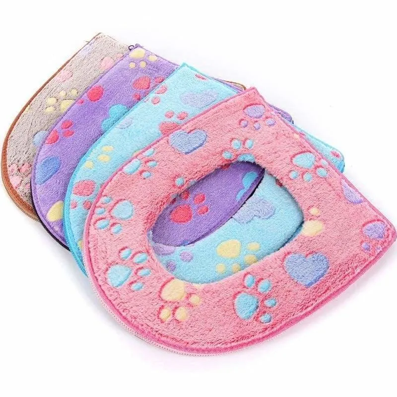Plush Toilet Cover Just For You