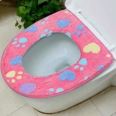 Plush Toilet Cover Just For You