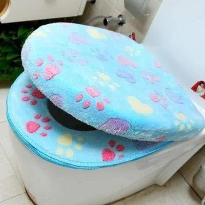 Plush Toilet Cover Just For You
