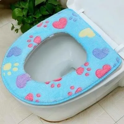 Plush Toilet Cover Just For You