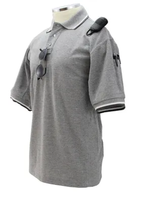 Polycotton Polo Shirt - Heather Grey