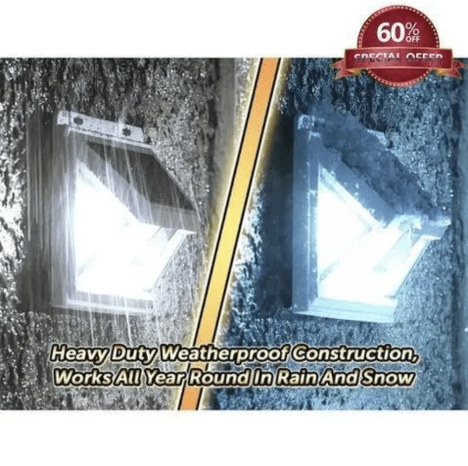POWER SOLAR LIGHT -TURNS ON AUTOMATICALLY IN DARKNESS