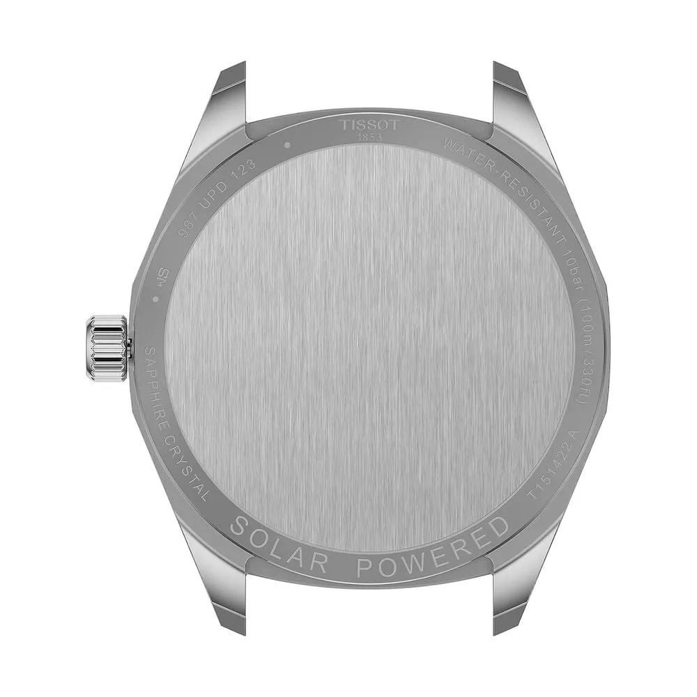 PRC 100 SOLAR Steel/Blue 39MM Watch
