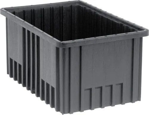 Quantum DG92080CO Conductive Dividable Grid Containers, 10.88" x 16.5" x 8"