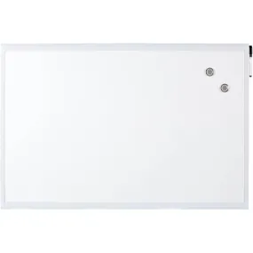 Quartet Basics Whiteboard 600x900mm White Frame
