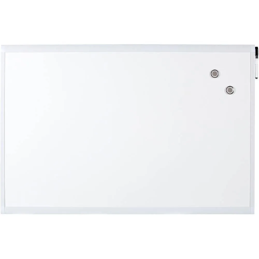 Quartet Basics Whiteboard 600x900mm White Frame