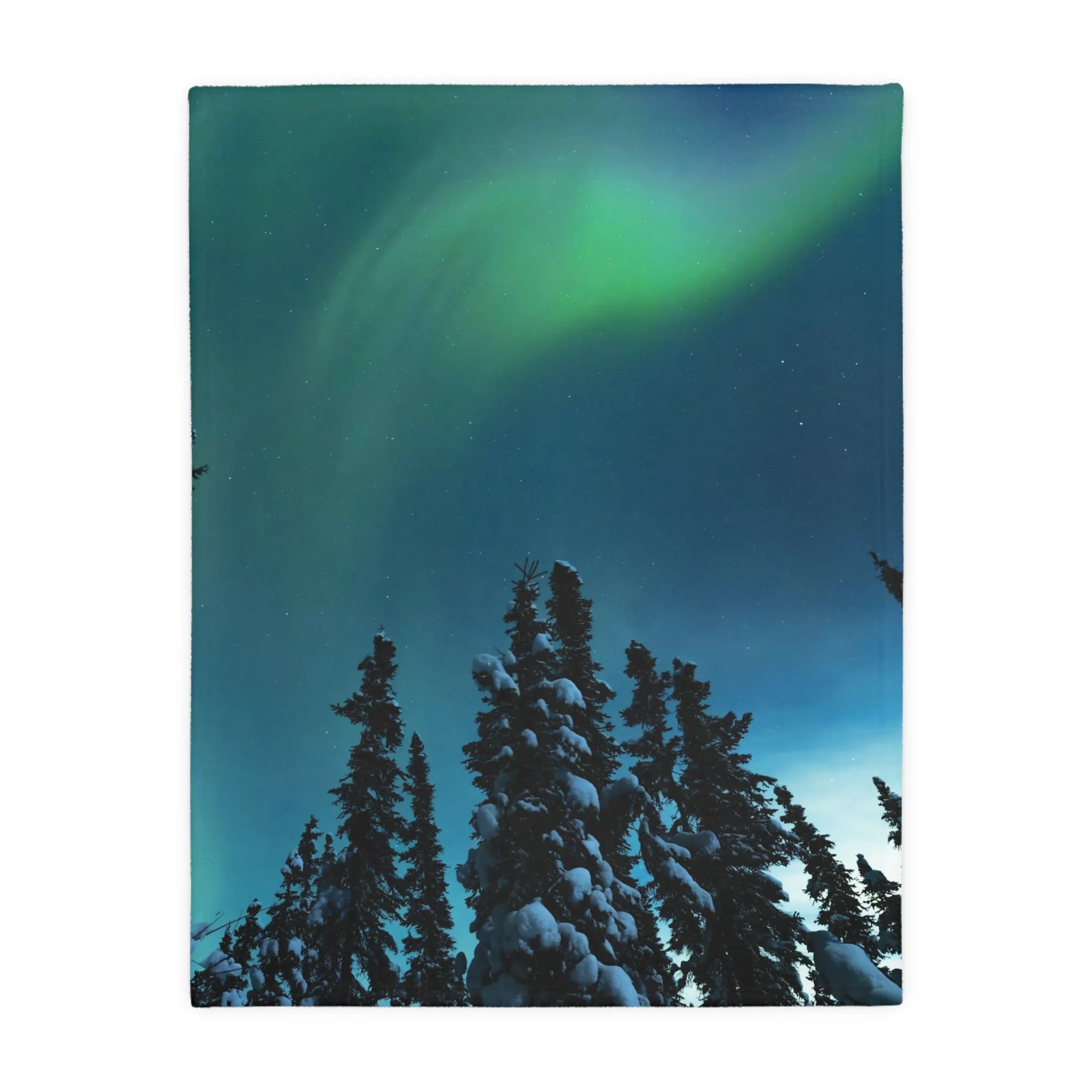 "Interconnected Lights" Reversible Minky Blanket