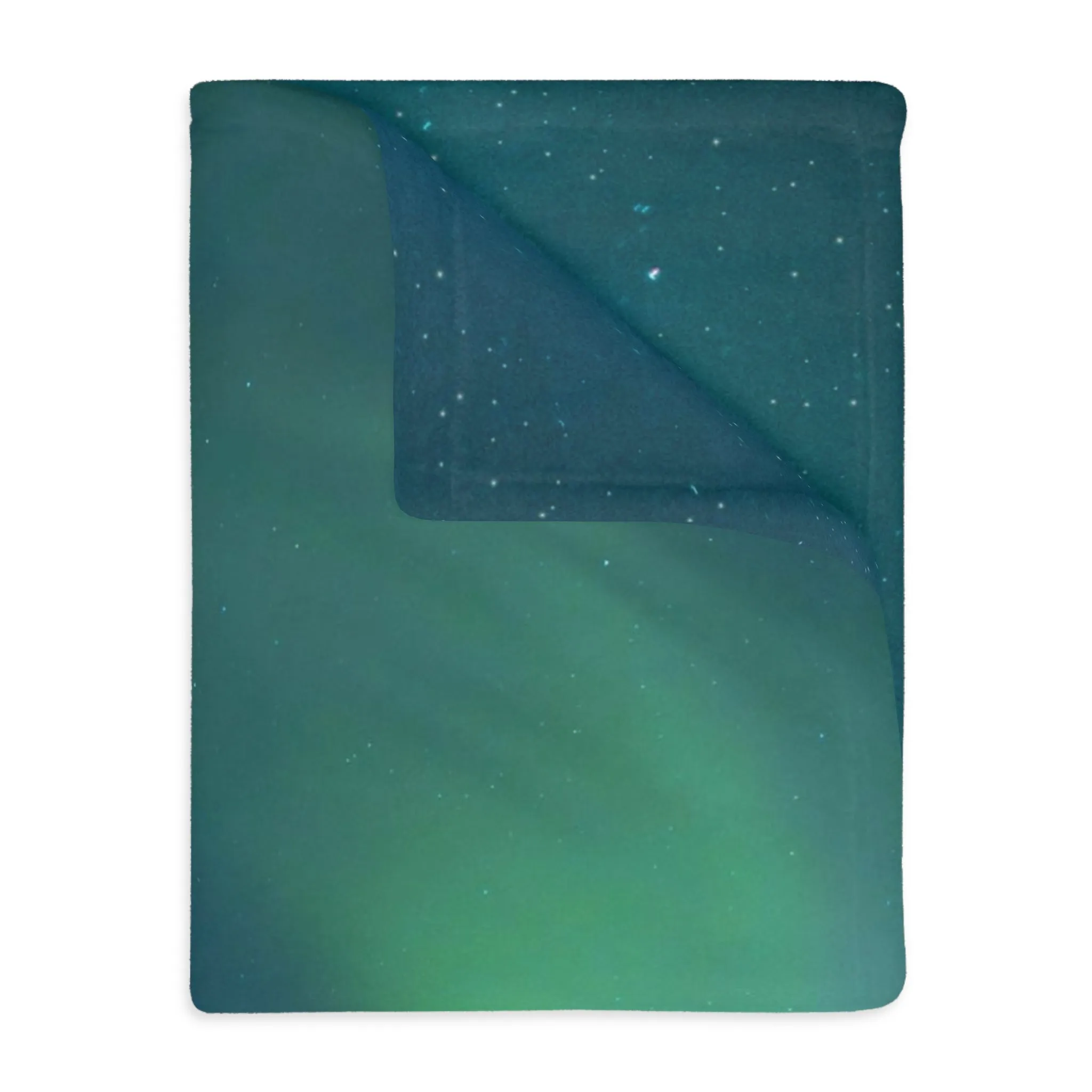 "Interconnected Lights" Reversible Minky Blanket
