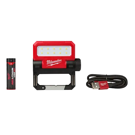 Redlithium Usb  Rover Pivoting Flood Light